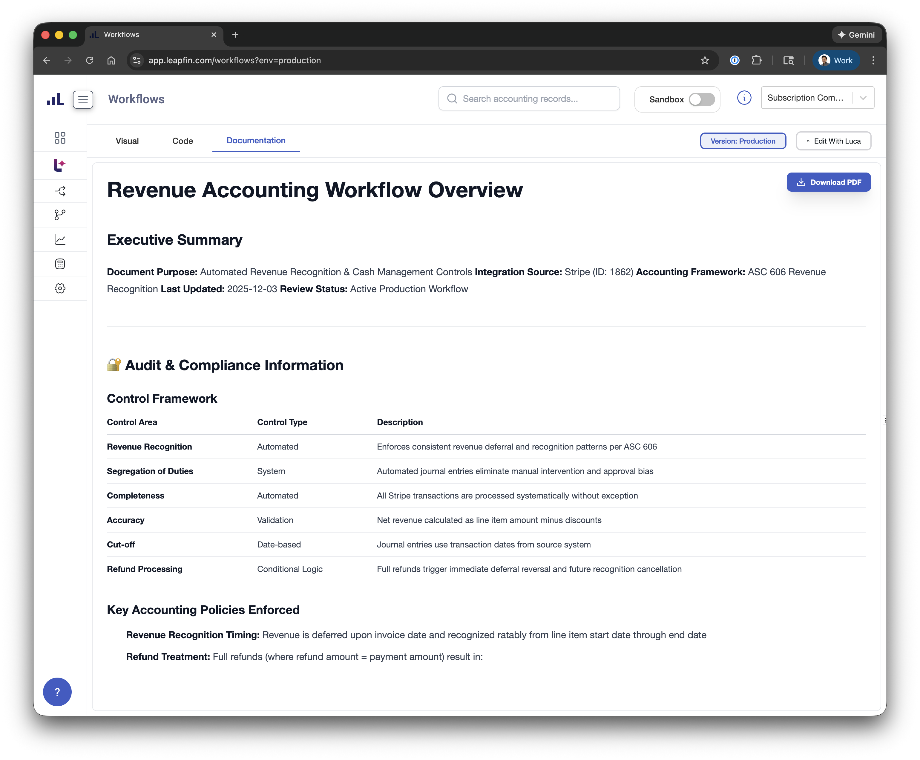 Luca Now Documents Itself: Introducing Auto-Generated Audit Documentation